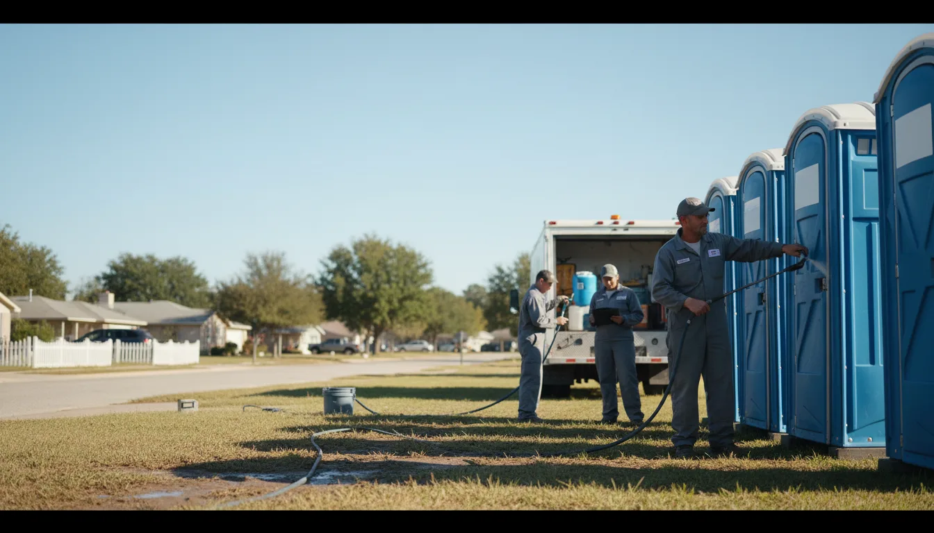 Long-Term Portable Toilet Rental in Cool, CA near me